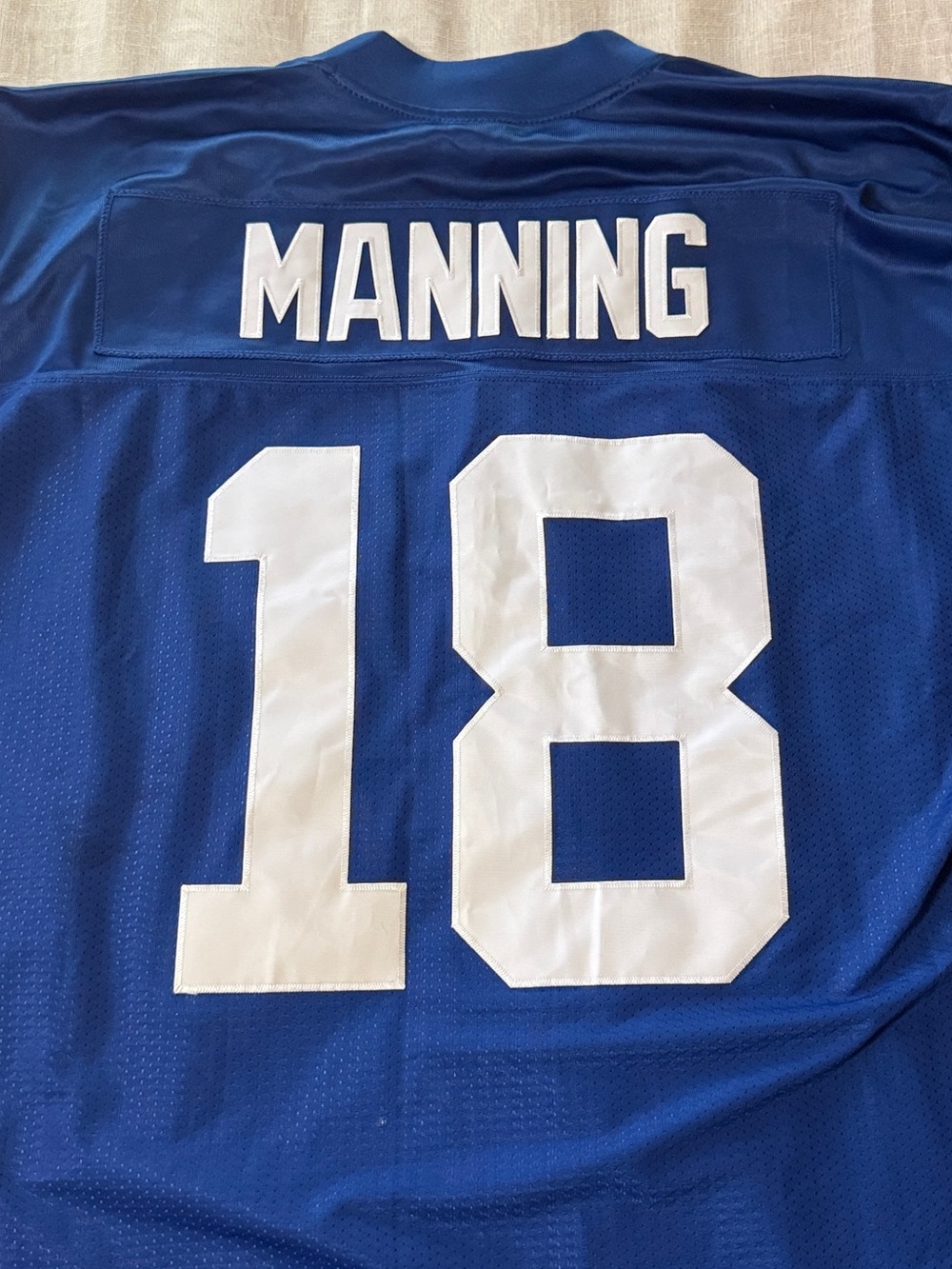 Reebok Indianapolis Colts Peyton Manning #18 NFL Jersey 2XL +2